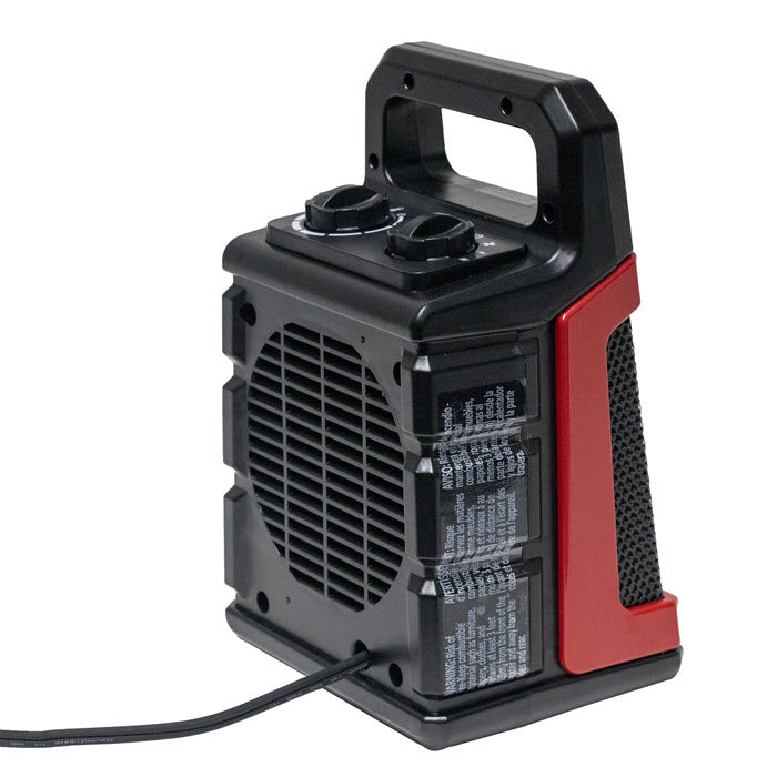 1500W Portable Ceramic Forced Air Electric Heater - Image 2