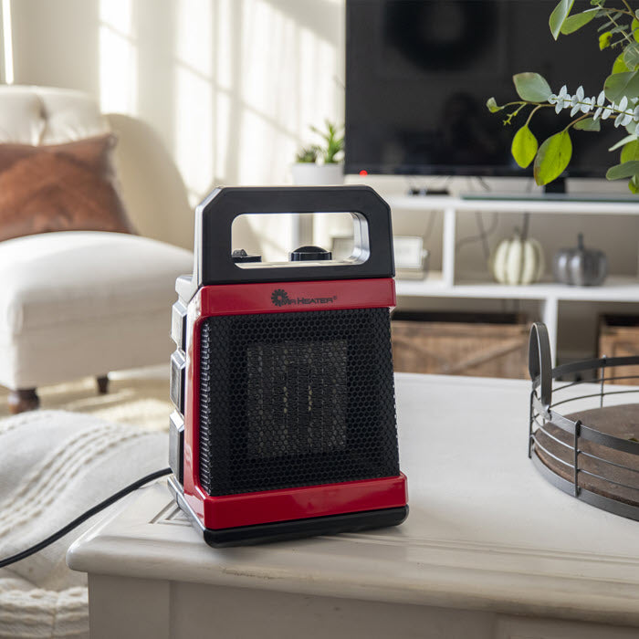 1500W Portable Ceramic Forced Air Electric Heater - Image 11